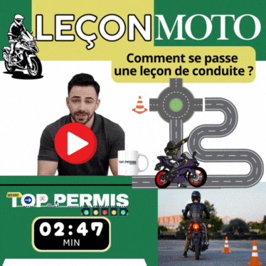 Permis Moto : Comment se passe une leçon de conduite ?